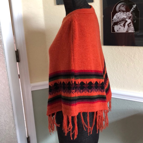 Alpaca poncho new without tags - Picture 3 of 5